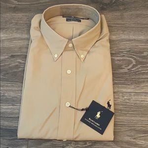 NWT Mens Polo Long Sleeve Blake Shirt